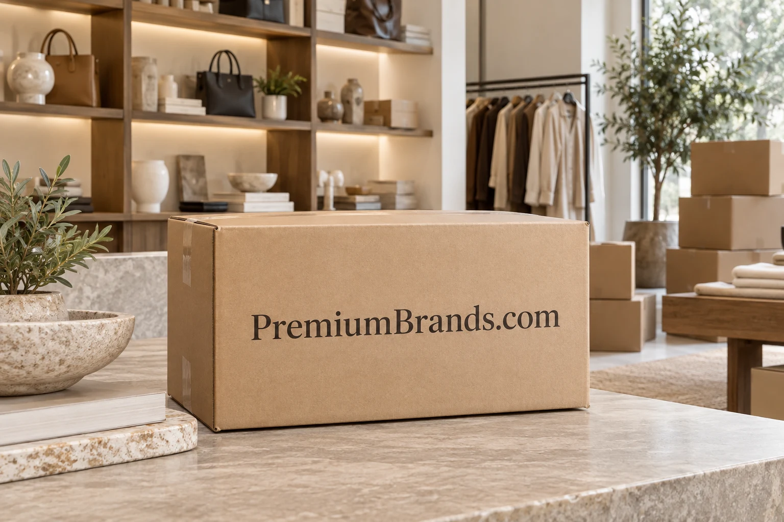 A wholesale showroom for selective retailers